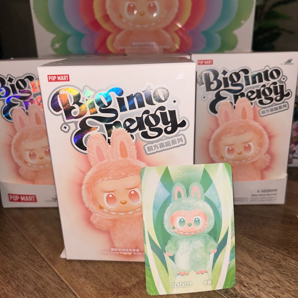 Labubu Big into Energy Serenity- Sealed Bag